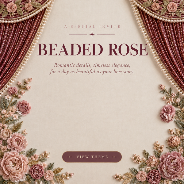 Beaded Rose