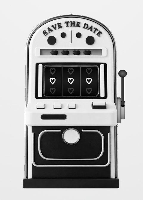 Slot Machine – Custom colors in White and black